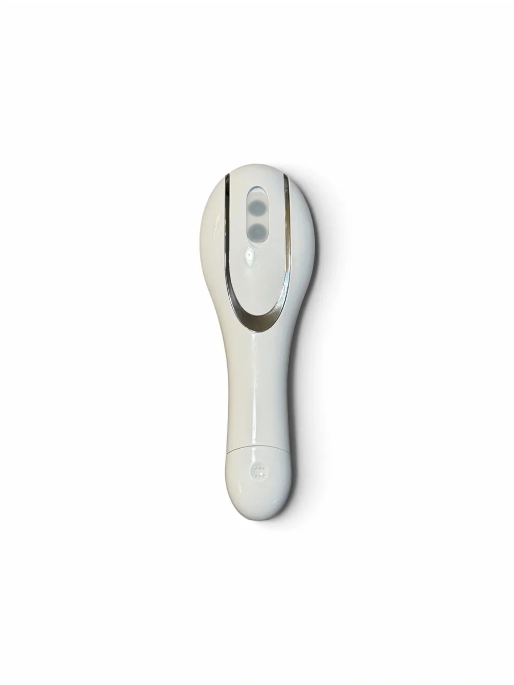 Rechargeable LED Scalp Massager & Detangling Brush — Black/Red